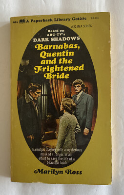 Barnabas, Quentin And The Frightened Bride 1st Print 1970 Marilyn Ross Vintage