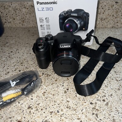 Panasonic LUMIX DMC-LZ30 Digital Camera Black Boxed