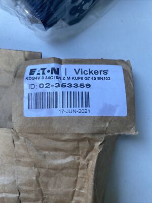 Eaton Vickers KDG4V 3 34C15N Z M KUP6 G7 60 EN102 Proportional Valve *NEW*