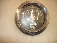Vintage Airguide Sea Speed Tachometer P- 6487 used