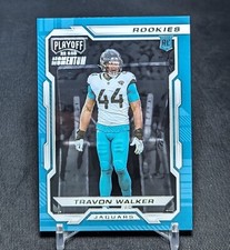 Travon Walker Playoff Momentum ACETATE Rookie RC 2022 Chronicles Card 23 Jaguars. rookie card picture
