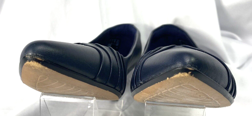 Clarks Collection Pumps Womens 7.5 M Linvale Crown Pointed Toe Pumps Navy Blue - 第 5/8 張圖片