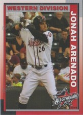 2019 Eastern League All Star West Jonah Arenado RC Rookie Giants