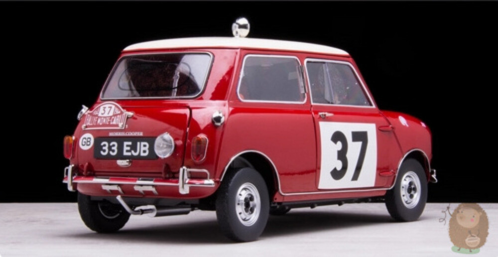 Sunstar 1/12 Mini Cooper S WRC 1964 Model Car Alloy Diecast Metal