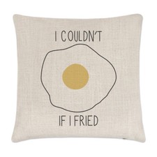 Je Ne Pourrais Pas Si Je Frémissais Housse De Coussin En Lin - Coussin Drôle