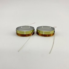 2- 0.75"/ 20.4mm Tweeter Voice Coil Aluminum Frame For Speaker Tweeter 8  Repair