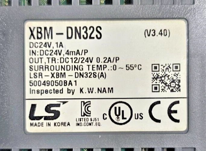 LS XGB XBM-DN32S Module DC24V Programmable Logic Controller Made in Korea Used - Image 3 of 4