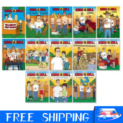 King of the Hill Die komplette Serie Staffeln 1-13 Neu Nur Englisch