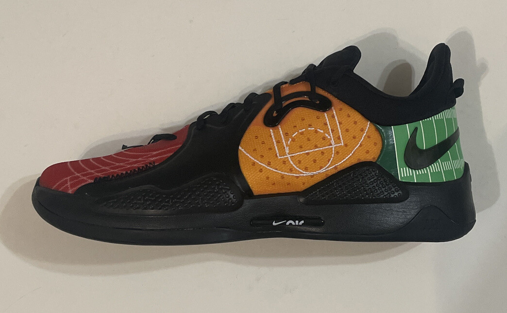 Nike PG 5 Skills Academy Promo Black Track Red Men display picture 2