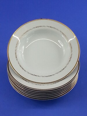 Sango China 8 Piece Diadem Japan 3641 Soup Salad Bowls