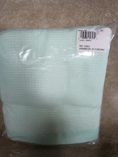 Vintage (Original) Bright Future/Baby Morgan Acrylic Aqua Crib Blanket