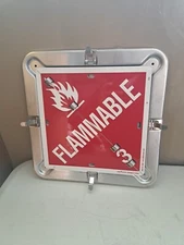 Aluminum Flip Placard LabelMaster 2916OD-RPO181327, 16 Legend, 13.5"×13.5", Full