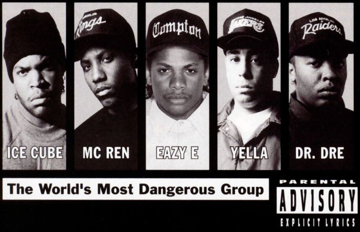 NWA DRE EAZY E ICE CUBE MC REN YELLA Concert Poster 11 X 17