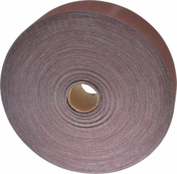3M - Straight Cartridge Roll: 1" Dia, 120 Grit, Aluminum Oxide | MSC Direct