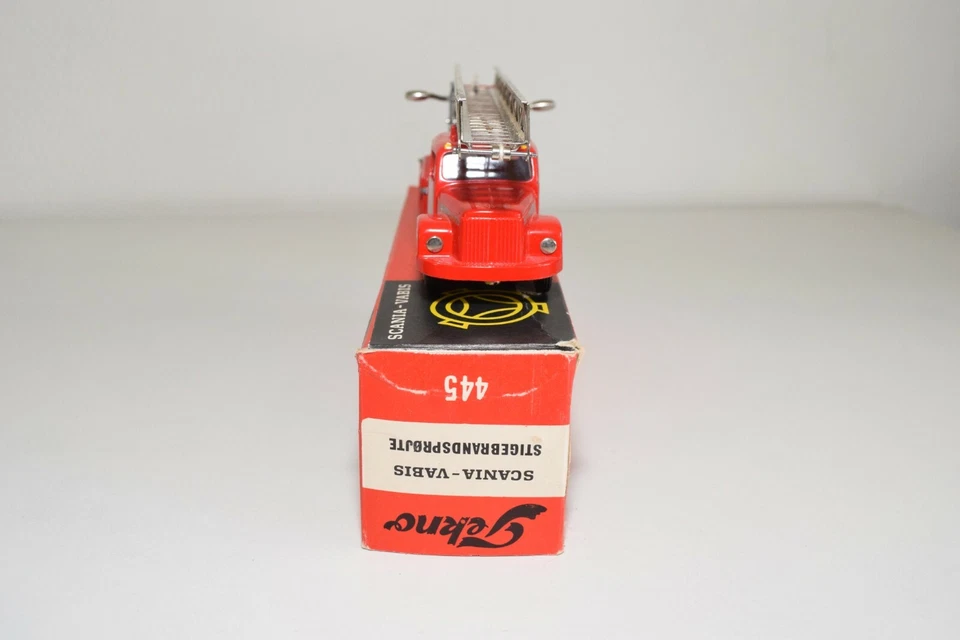 A6 1:50 TEKNO DENMARK 445 SCANIA VABIS CAMION DEI POMPIERI STEGBAGN VN COME N... - Immagine 3 di 4