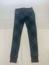 Old Navy Unisex Pajama Pants Green Plaid Size medium