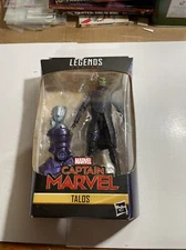 NEW CAPTAIN MARVEL LEGENDS SERIES TALOS ACTION FIGURE WITH KREE SENTRY BAF