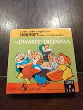 The Dwarfs' Dilemma Snow White . SUPER 8 BLACK WHITE WALT DISNEY PROD.C11