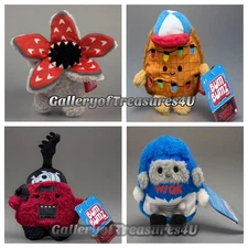 Bum Bumz Stranger Things Demogorgan Eddie's Guitar Waffle WSKQ Van 4.5" Plush