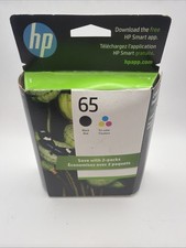 HP Ink Cartridge 65 Black 65 Tri-Color