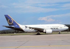 Postcard Airplane unposted Royal Aviation at Zurich 9/1997 A217