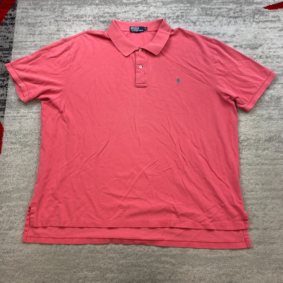 Ralph Lauren Polo Shirt 3XB 3XL XXXL 3X Big Pink Pony Rugby
