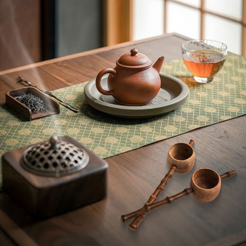 Fine Mesh Wooden Tea Infuser for Smooth and Aromatic Tea Easy to Use and Clean - Picture 4 of 12