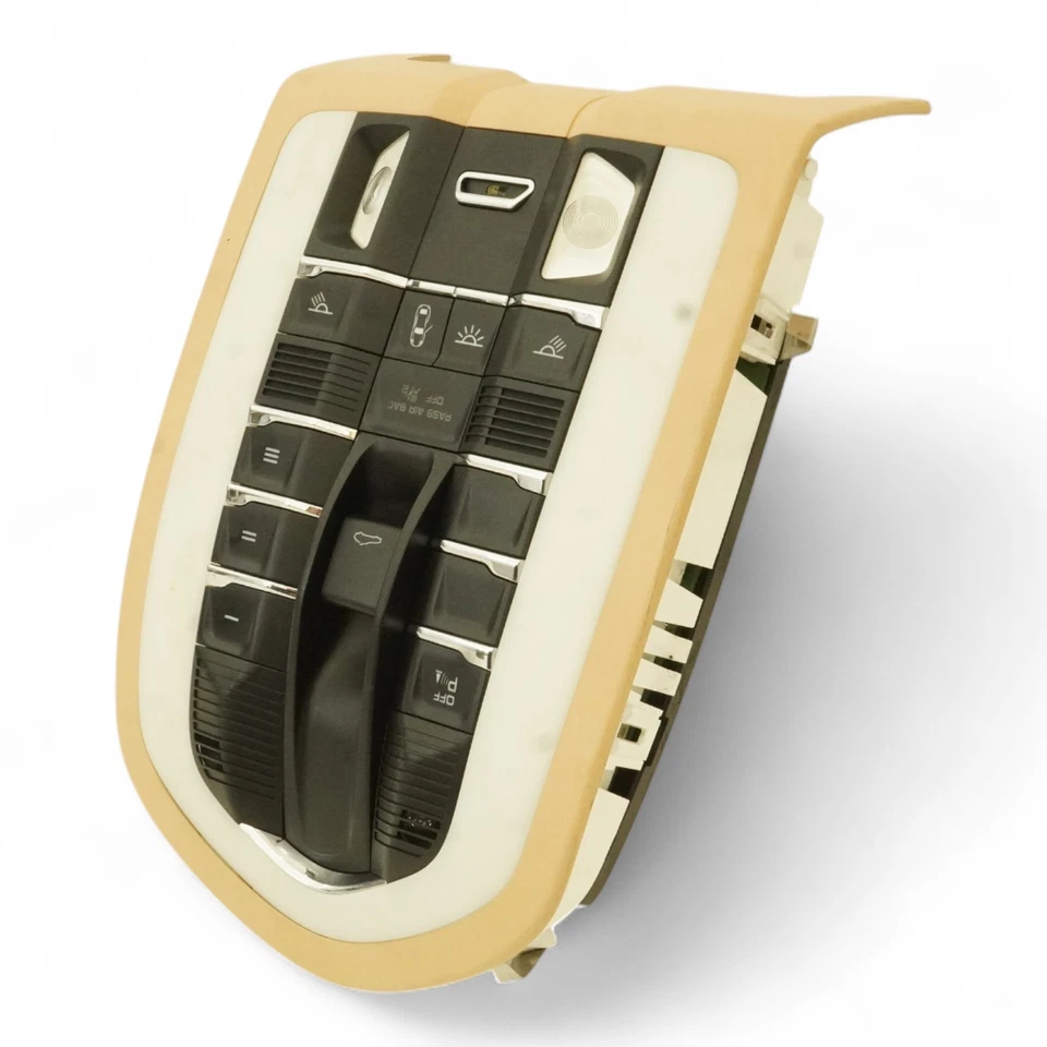 2010 - 2016 PORSCHE PANAMERA 970 DOME LIGHT LAMP OVERHEAD CONSOLE ROOF SWITCH - Image 4 of 4