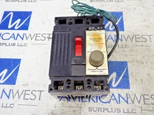 GE THED136090  90 Amp 3 Pole 600 volt THED Breaker with 120v Undervoltage UVR