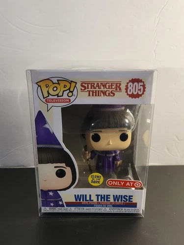 FUNKO POP STRANGER THINGS WILL THE WISE#805 TARGET(W/PROTECTOR)