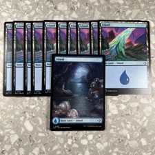 MTG Island Land lot 270 / 280 Lorwyn Eclipsed ECL NM