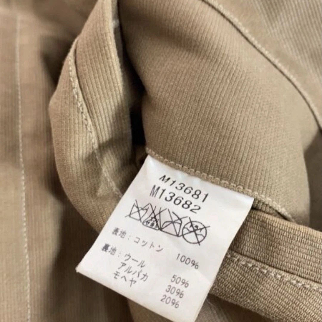 Buzz Rickson's N-1 Deck Jacket USN Navy Department Khaki Cotton Men's M - product detail image 7