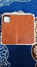 iPhone 13 Pro Max Lather Case with MagSafe And 1X Clear Screen Protector