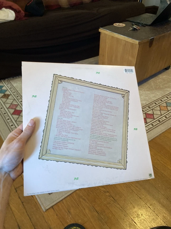 Old Fashioned Christmas [LP] Carpenters 1984 Holiday Vinyl A&M SP3270 VG- - Image 2 of 4