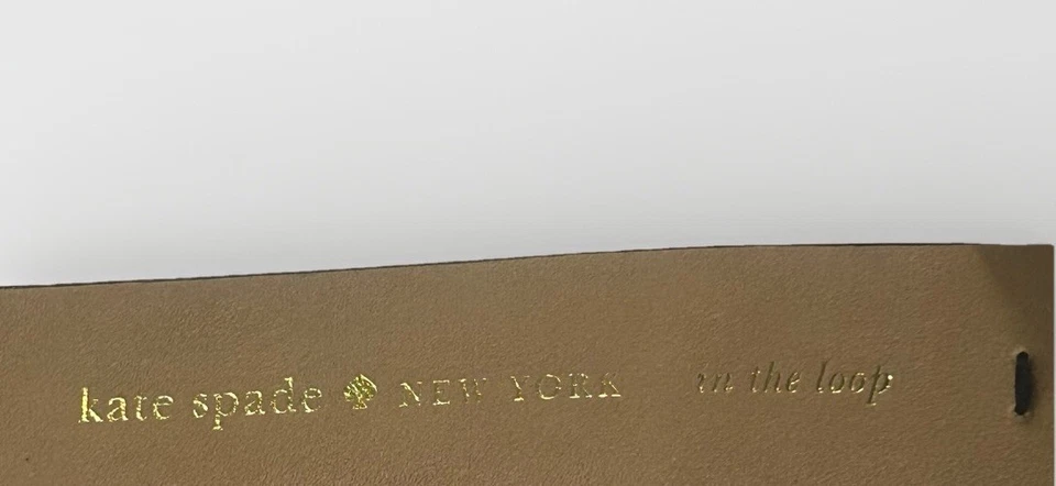 Кожаный пояс Kate Spade New York In the Loop с бантом на талии черный размер S/M - Изображение 4 из 4