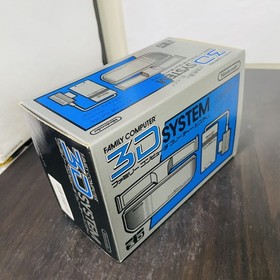 "Unused" Family Computer 3D System Nintendo 1987 Famicom Japanese Console Rare