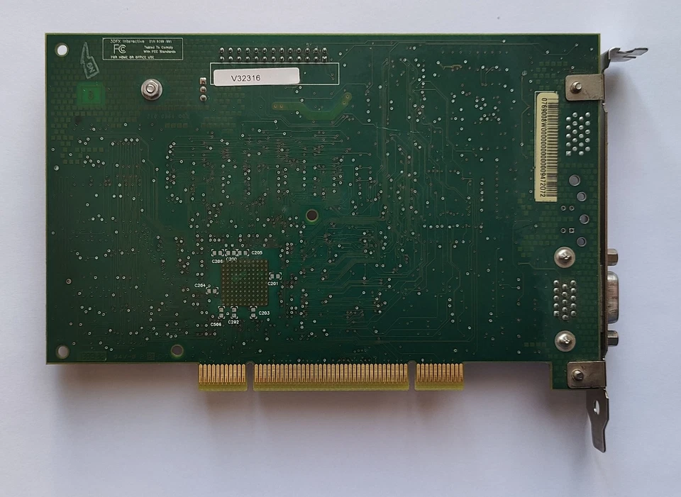 3dfx Voodoo 3 2000 Amiga Compatible 16MB PCI Graphics Card - Test OK! 072 - Image 2 of 4