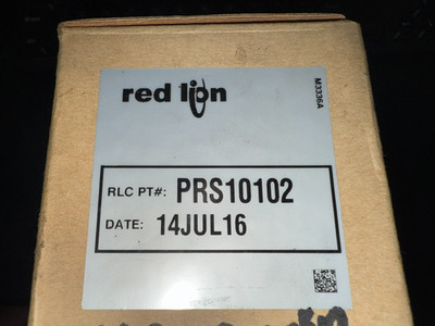 HARD TO FIND RED LION CONTROLS PRS10102(NEW IN BOX) FREE SHIPPING..