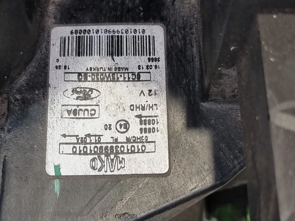 Ford Transit Headlight Front Left N/S Halogen Lamp 2013 MK7 OEM 6C11-13W030-BG - image 4 of 4