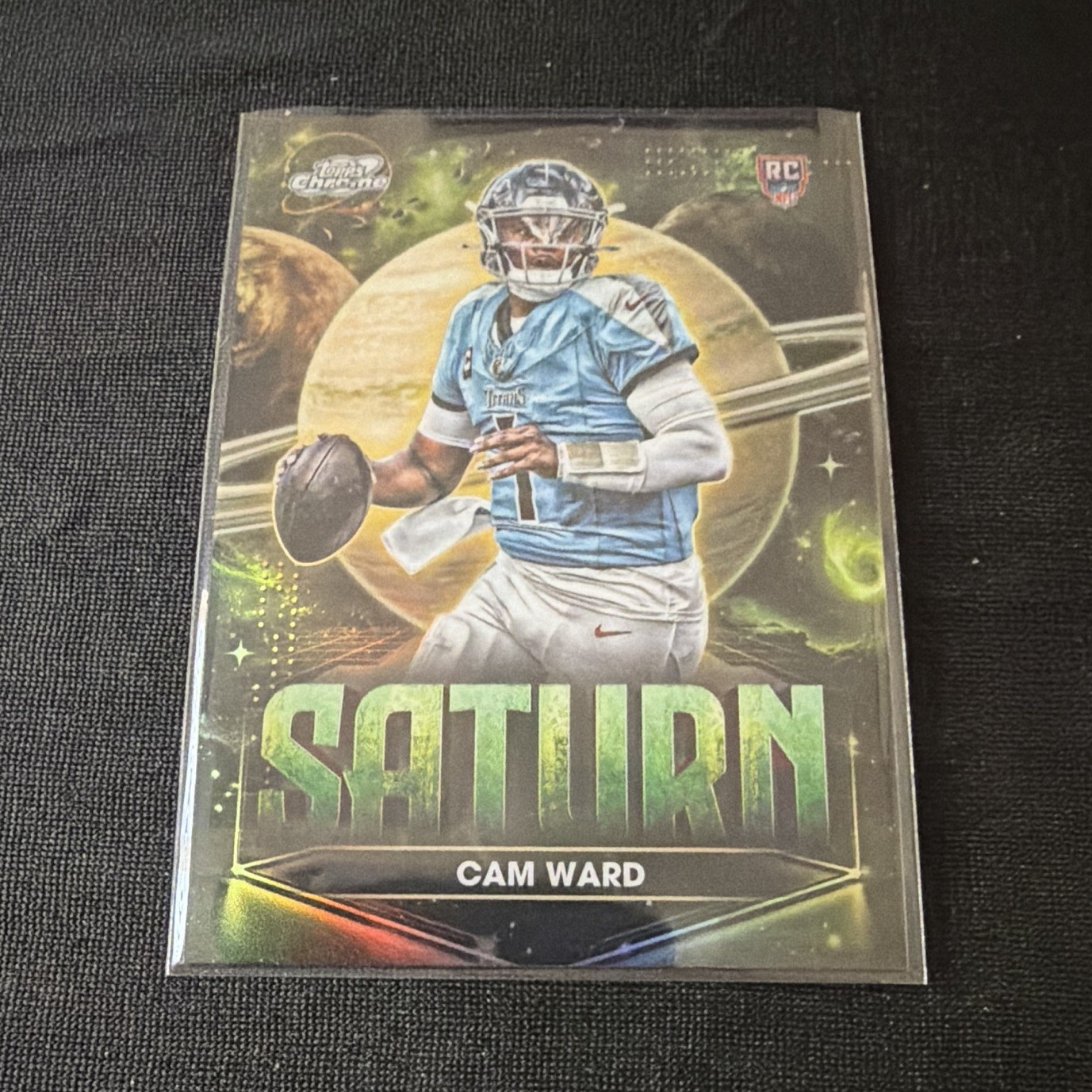 Cam Ward Topps Cosmic Chrome Planetary Pursuit #PPSCW Saturn