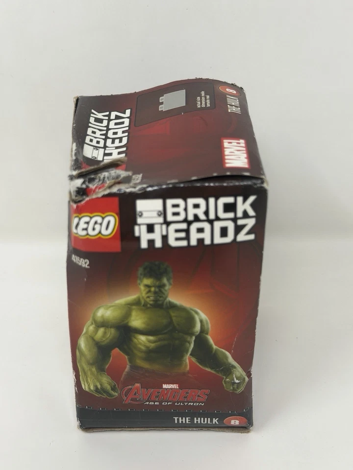 LEGO The Hulk BRICK HEADZ 41592 - Marvel Comics SUPER HÉROE Juego de construcción Foto 2 de 4