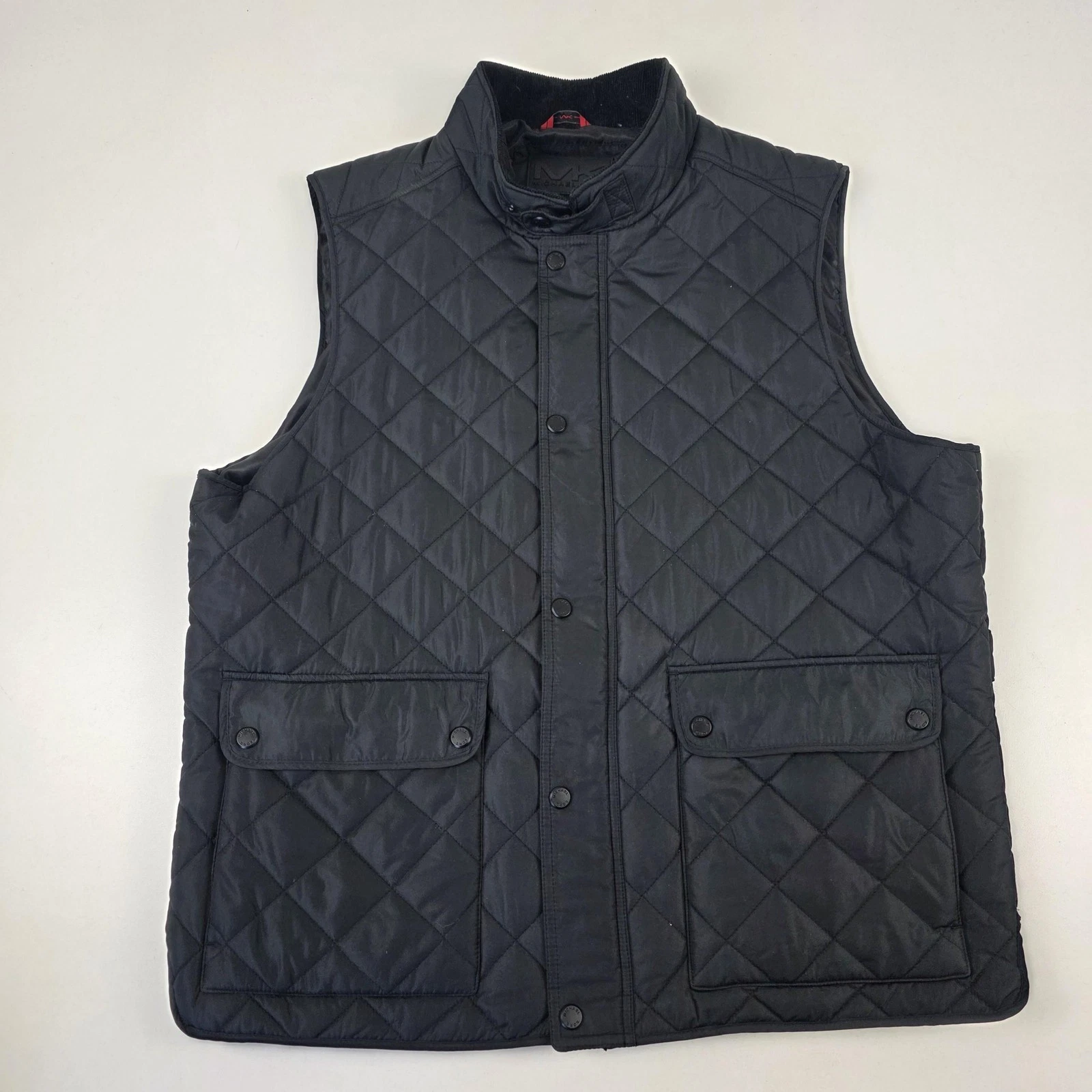 Michael Kors Vest Mens XL Black Quilted Insulated Recycled Polyester Outdoor
Opens in a new window o