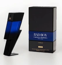 Bad Boy Cobalt Elixir By Carolina Herrera 1.7oz Edp Spray For Men New In Box