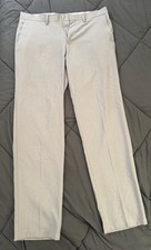 Haggar H26 Men's Tailored Fit Stretch Suit Pants - Gray