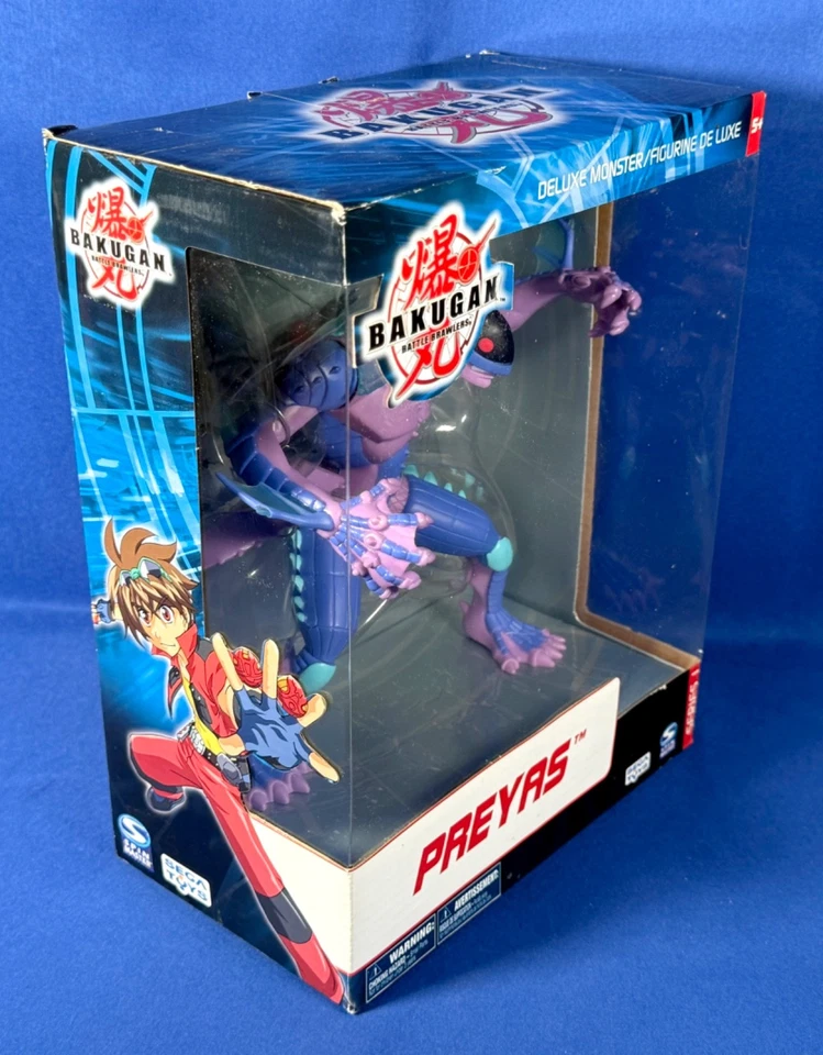 Nuevas - PREYAS - Bakugan 7" DELUXE MONSTER Figuras de Acción Battle Brawlers 2008 Foto 4 de 4