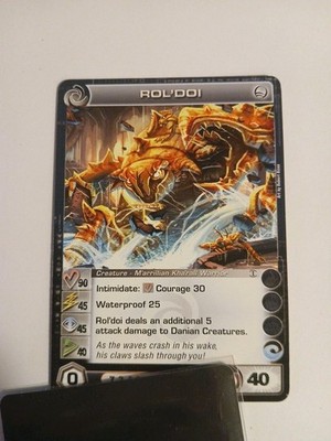 Chaotic Rol'doi 0/5 Max Stat - Common M'arrillian Kha'rall Warrior Creature LP