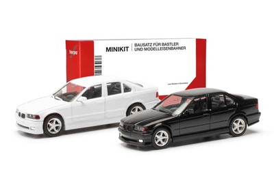 Herpa 013925 MiniKit: BMW 3er E36 AC Schnitzer, 2 Stück, 1:87 / H0