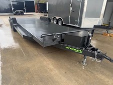 Stanley Trailers 83X24 OPEN CAR HAULER Car Hauler EQUIPMENT TRAILER SPLIT TAIL