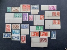 Timbre France lot de  24,  1927 à 1937 entre 247 et 356  neuf **  C: 578 €