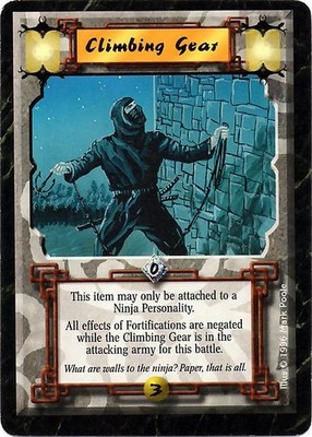 Kletterausrüstung - Emerald Edition - Legend of the Five Rings CCG